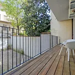 Private Terrace Cozy Flat Near Center